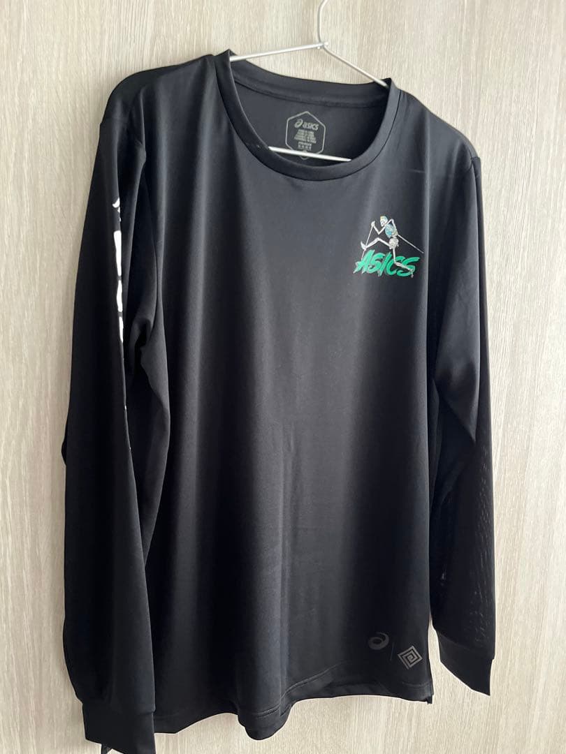 ランニング用シャツ (エルドレッソ× asics、M)