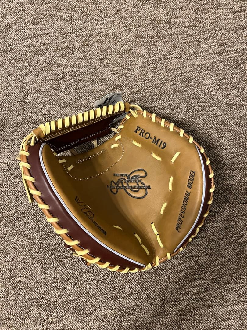 ハタケヤマ PRO-M19 軟式キャッチャーミット　右投用