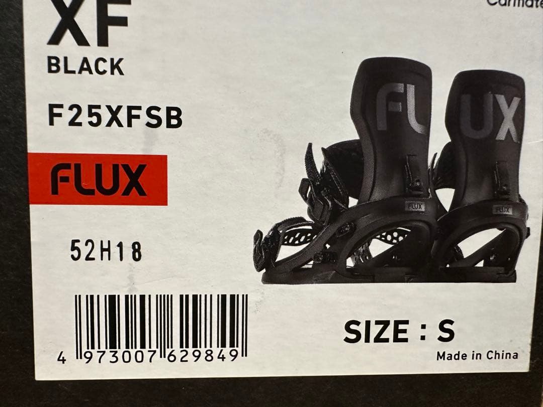 FLUX XF BLACK Sサイズ