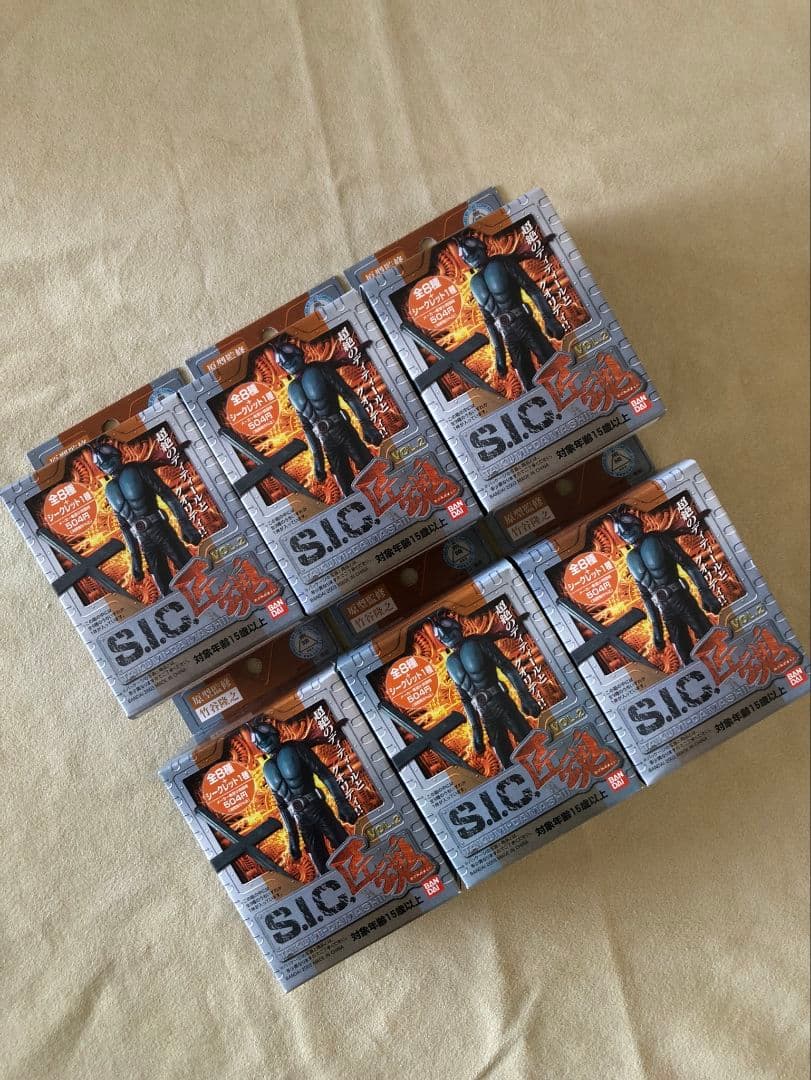 【未開封】S.I.C.匠魂VOL.2（6箱）+ 開封済フィギュア 5体 セット