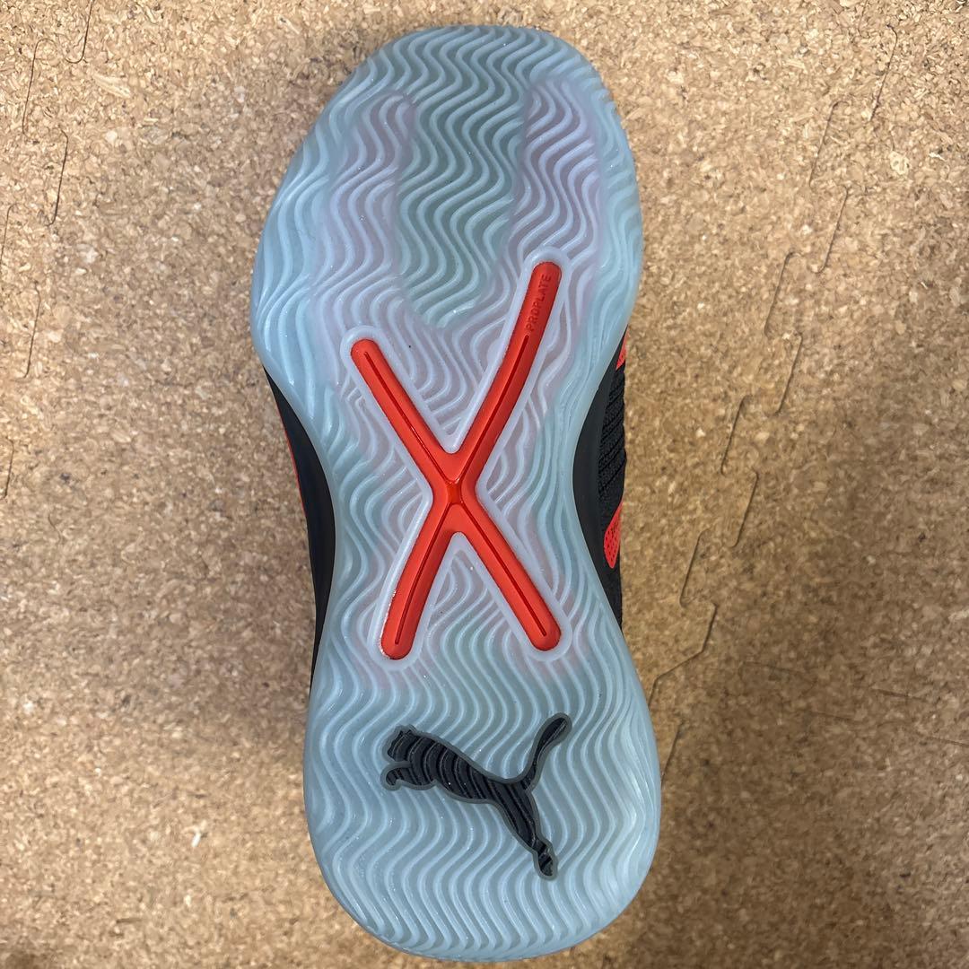 美品 PUMA バスケットボールシューズ メンズ ライズニトロ 27.5cm