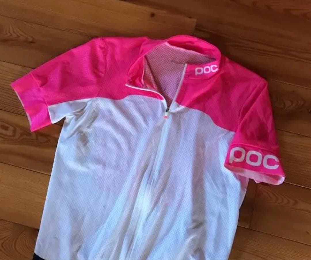スウェーデン POC ポック サイクリング ジャージ シャツ ウェア ピンク