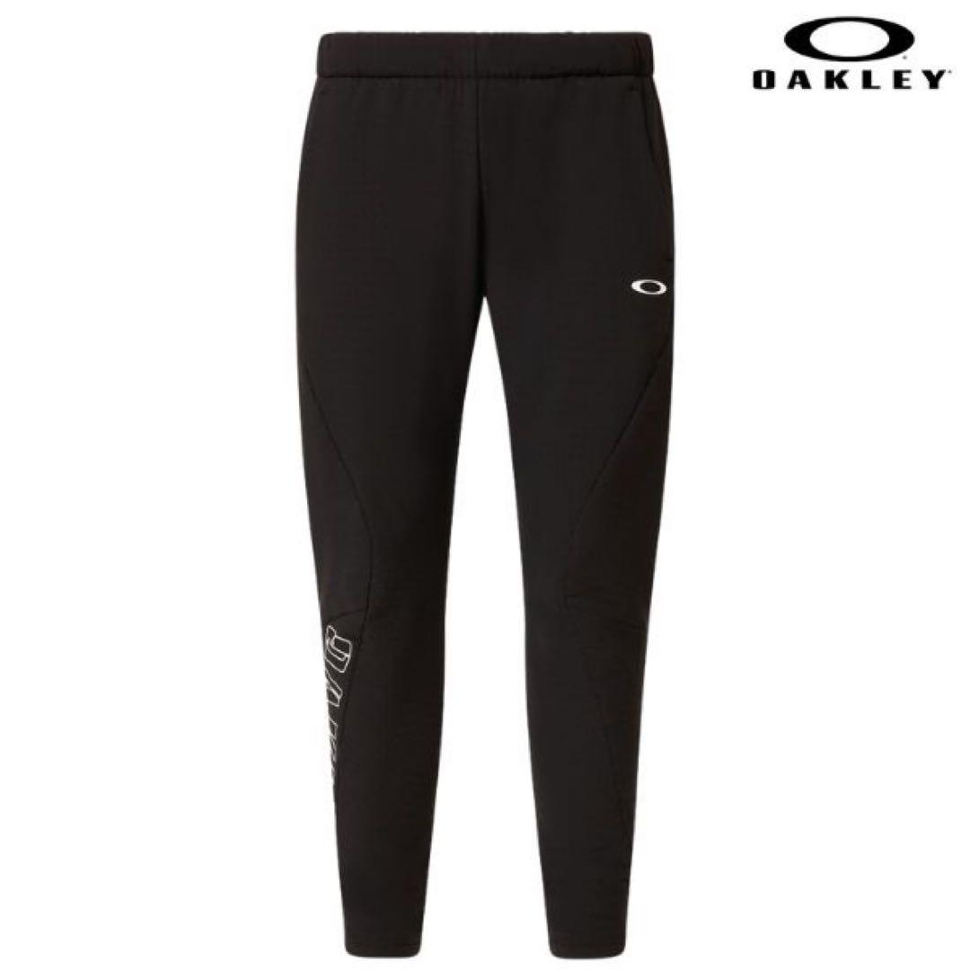 オークリー　トレーニングウォームパンツ　保温撥水　ブラック　 JPN-XL