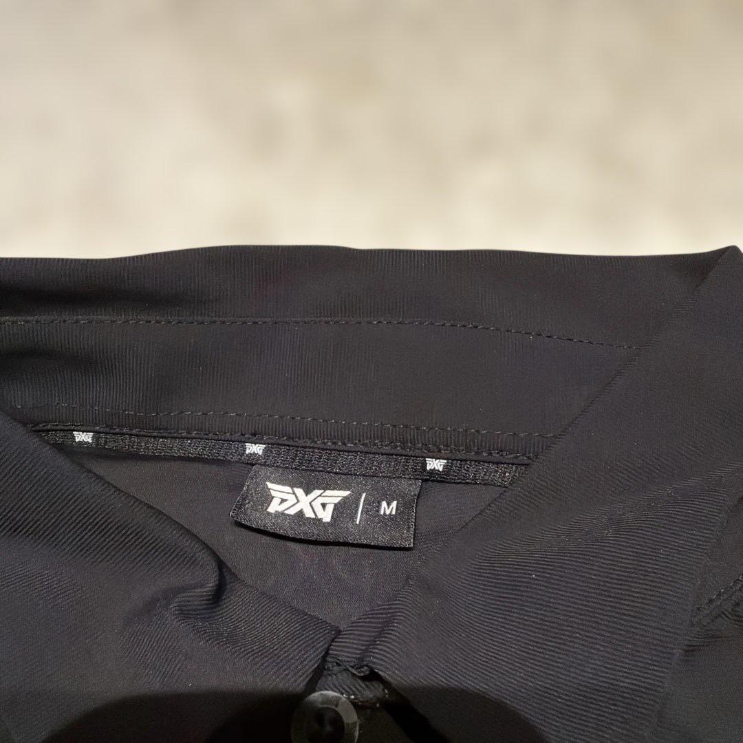 PXG Hoakalei Country Club 長袖ポロシャツ M ブラック