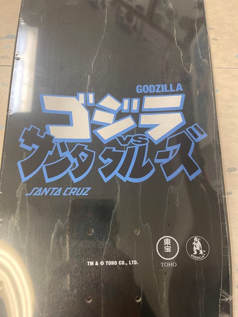 SANTA CRUZ GODZILLA MECHA HAND DECK新品！