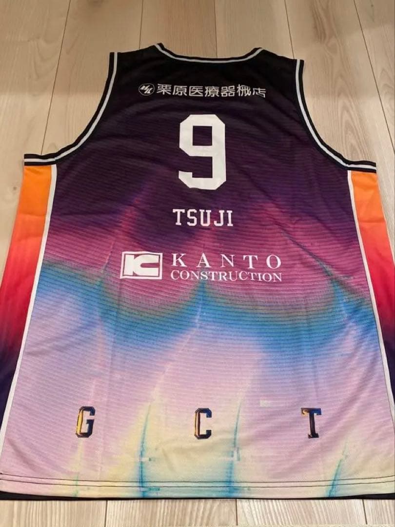 群馬クレインサンダーズユニフォーム 辻直人#9