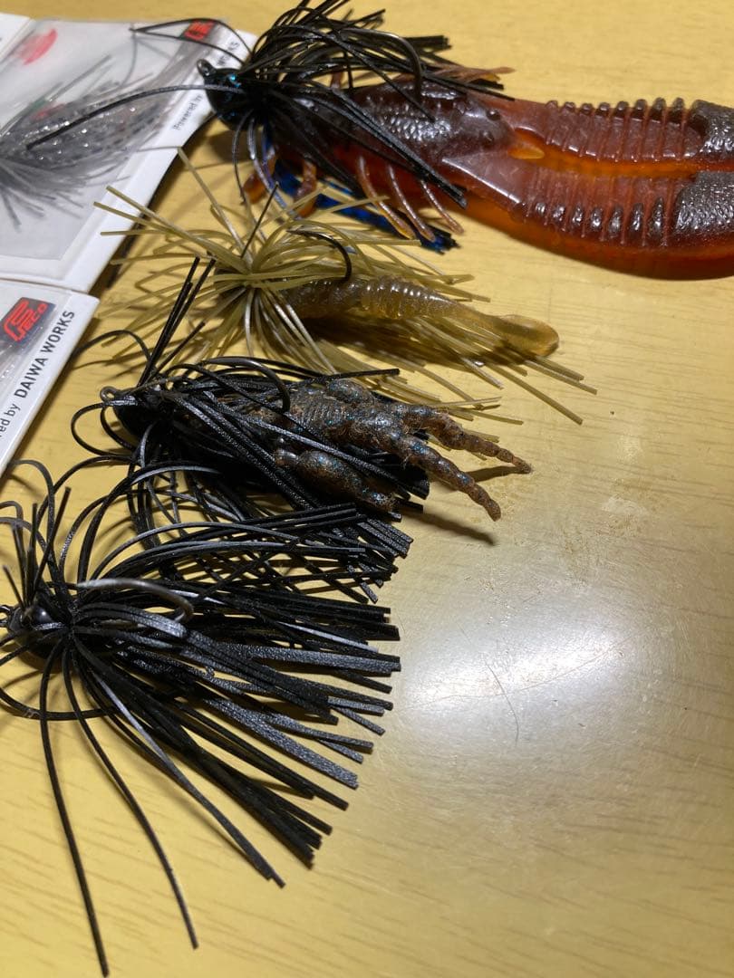 Dジグ　スモールラバージグSS マルチジグSS カバージグSS エグチャンク
