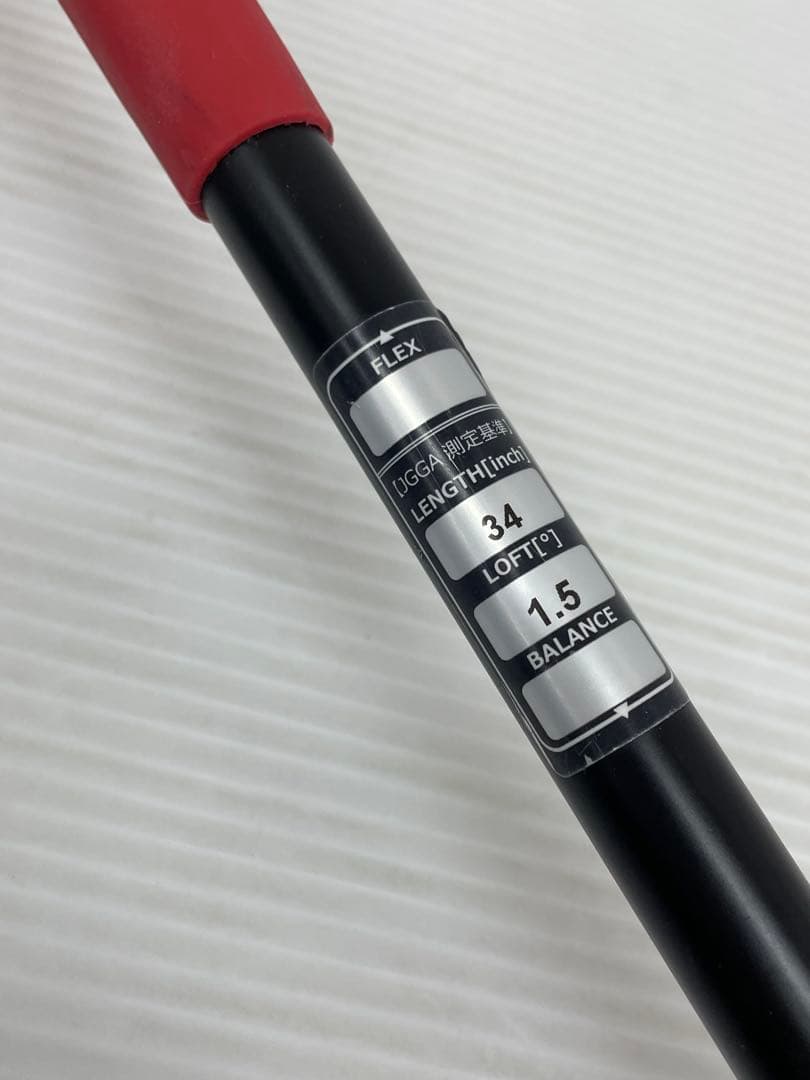 knlife113-0222 キャスコ　RED 9/9 BLACK パター