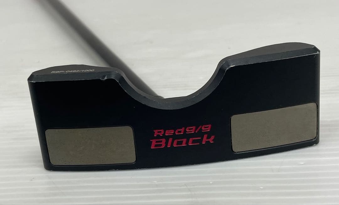 knlife113-0222 キャスコ　RED 9/9 BLACK パター