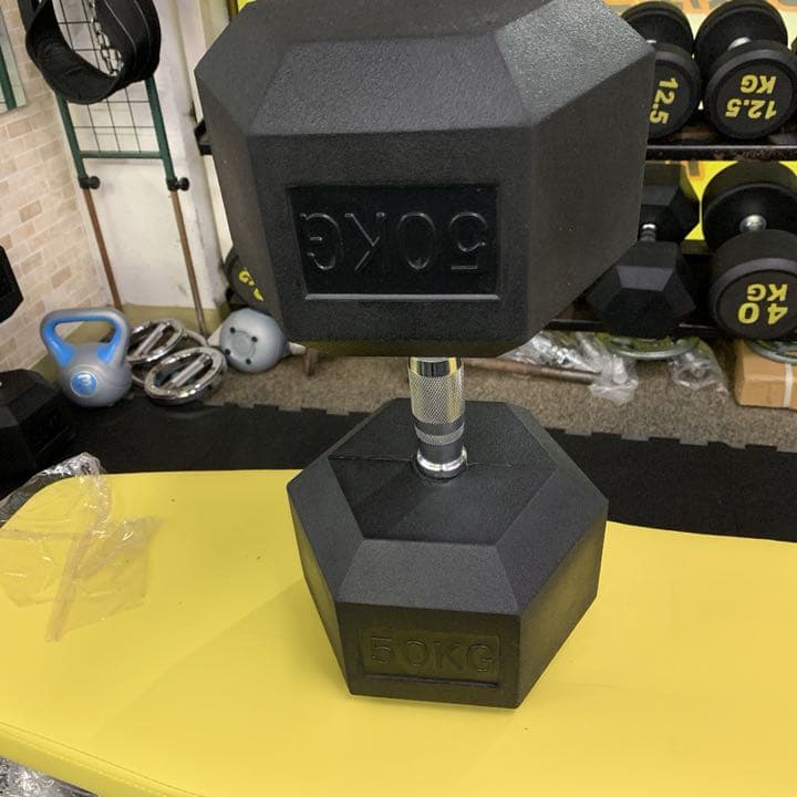 ラバーヘックスダンベル  47.5kg   2個 95kg