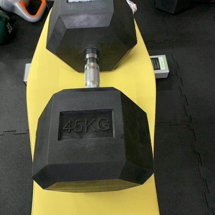 ラバーヘックスダンベル  47.5kg   2個 95kg