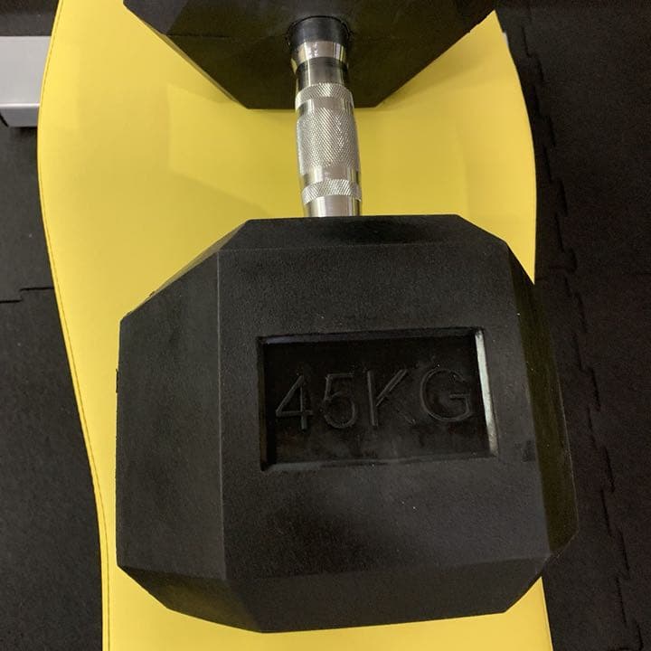 ラバーヘックスダンベル  47.5kg   2個 95kg