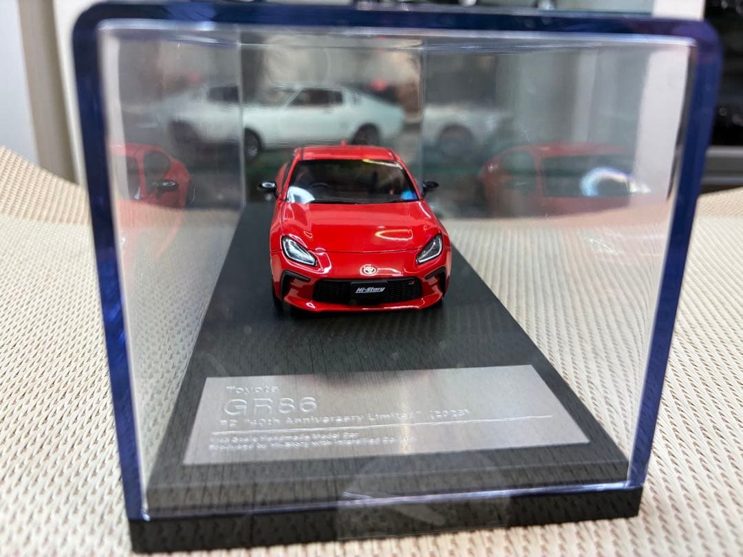 ハイストーリー 1/43 GR86 特別仕様車(レッド)