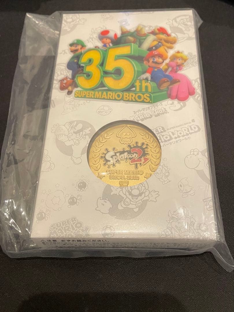 スプラトゥーン×スーパーマリオブラザーズ35周年記念プレミアムメダル