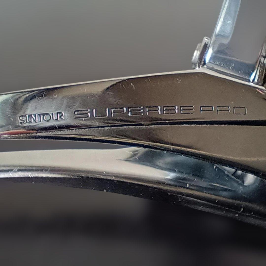 【未使用】SUNTOUR SUPERBE PRO FD 直付け