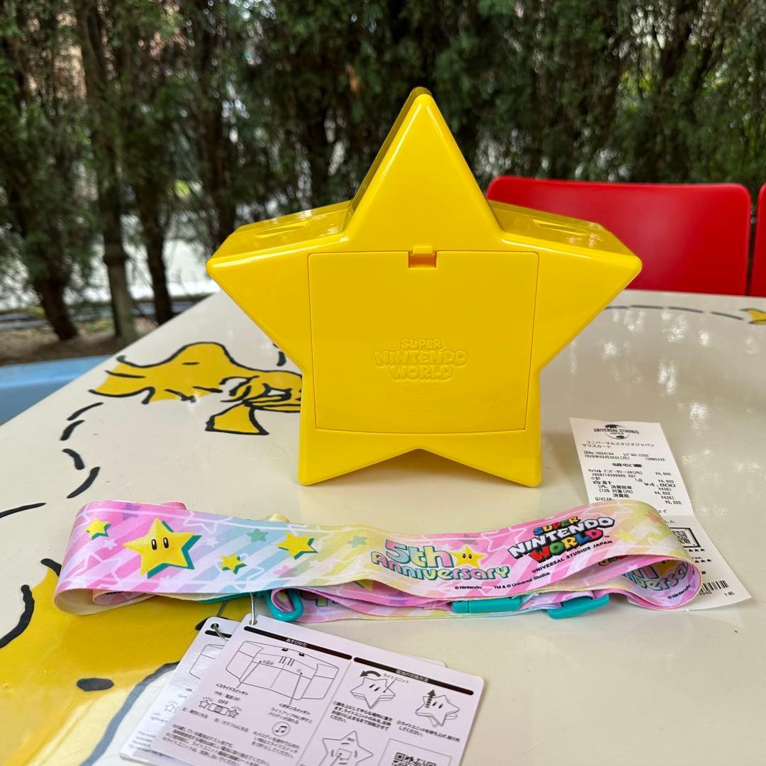 【新品限定】USJ 25周年×ニンテンドー5周年記念 スター ポップコーンバケツ