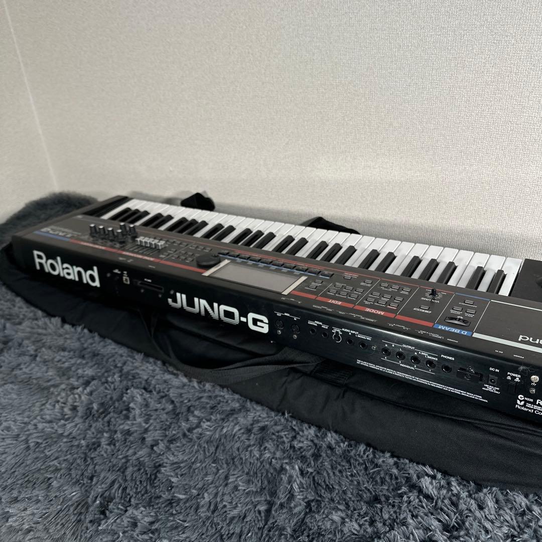 Roland Juno-G シンセサイザー 専用ケース付属 鍵盤楽器