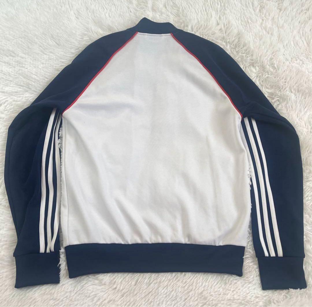 adidas アディダス　刺繍ロゴ トリコ　SST TRACKTOP L サイズ