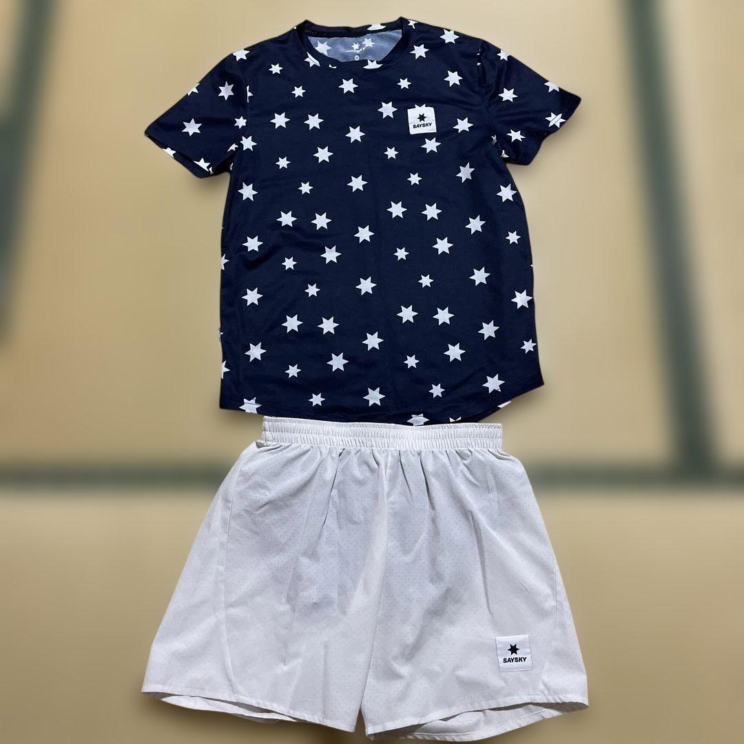 SAYSKY ランシャツランパン上下セット XSサイズ