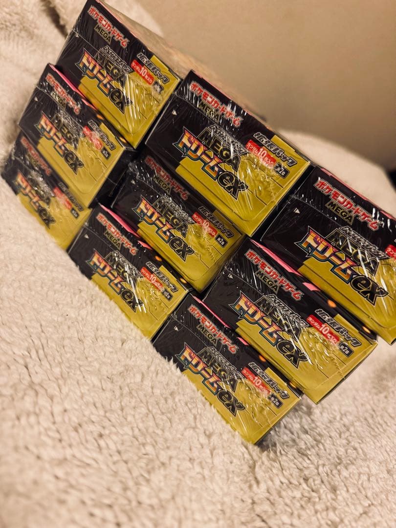 ポケモンカード MEGAドリームEX シュリンク付き 6 box