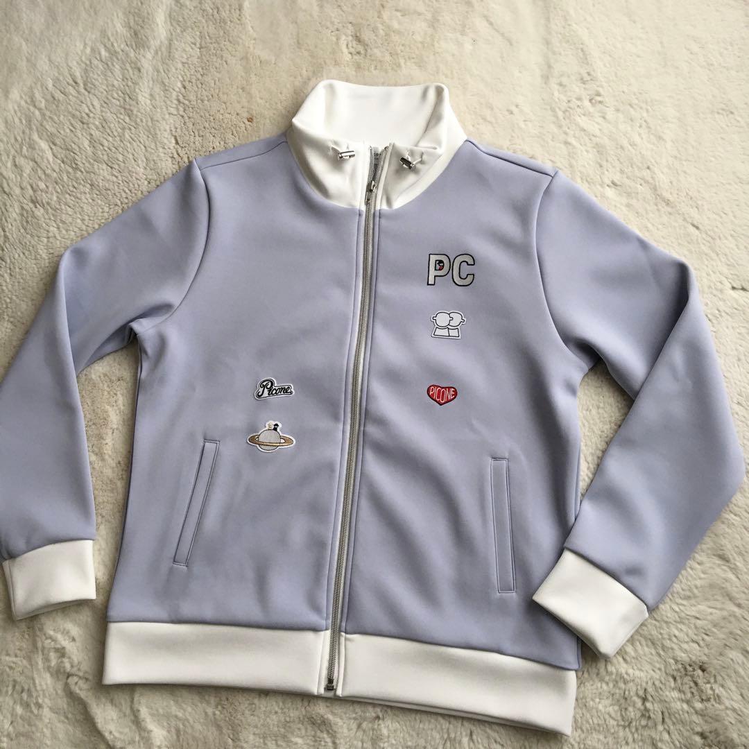 新品　PICONE CLUB ピッコーネクラブ　ワッペン付ジップブルゾン