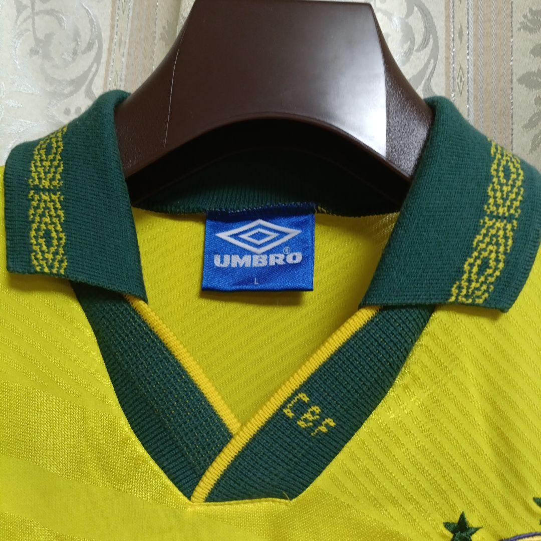 UMBRO アンブロ ブラジル CBF サッカーイエローユニフォーム 90s
