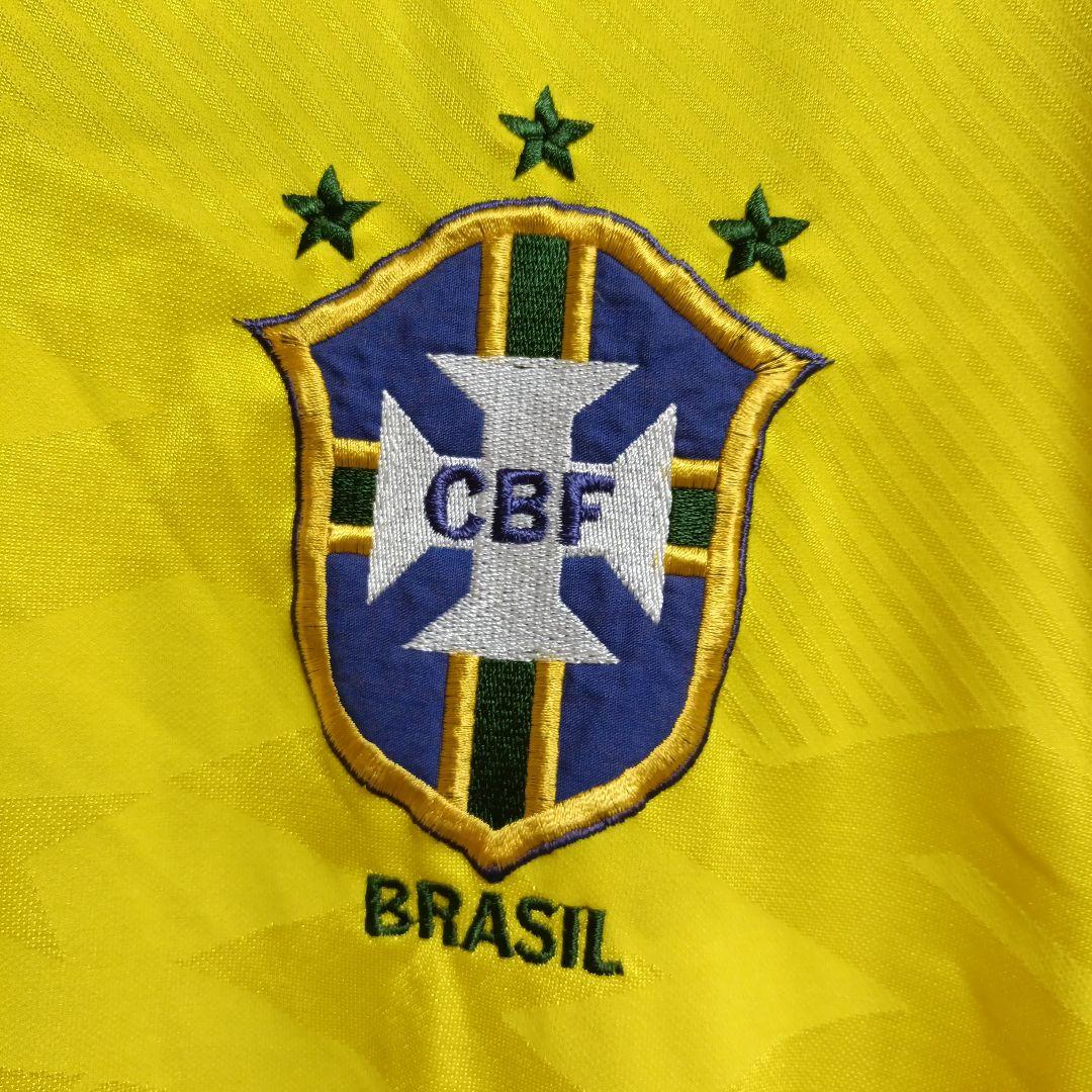 UMBRO アンブロ ブラジル CBF サッカーイエローユニフォーム 90s