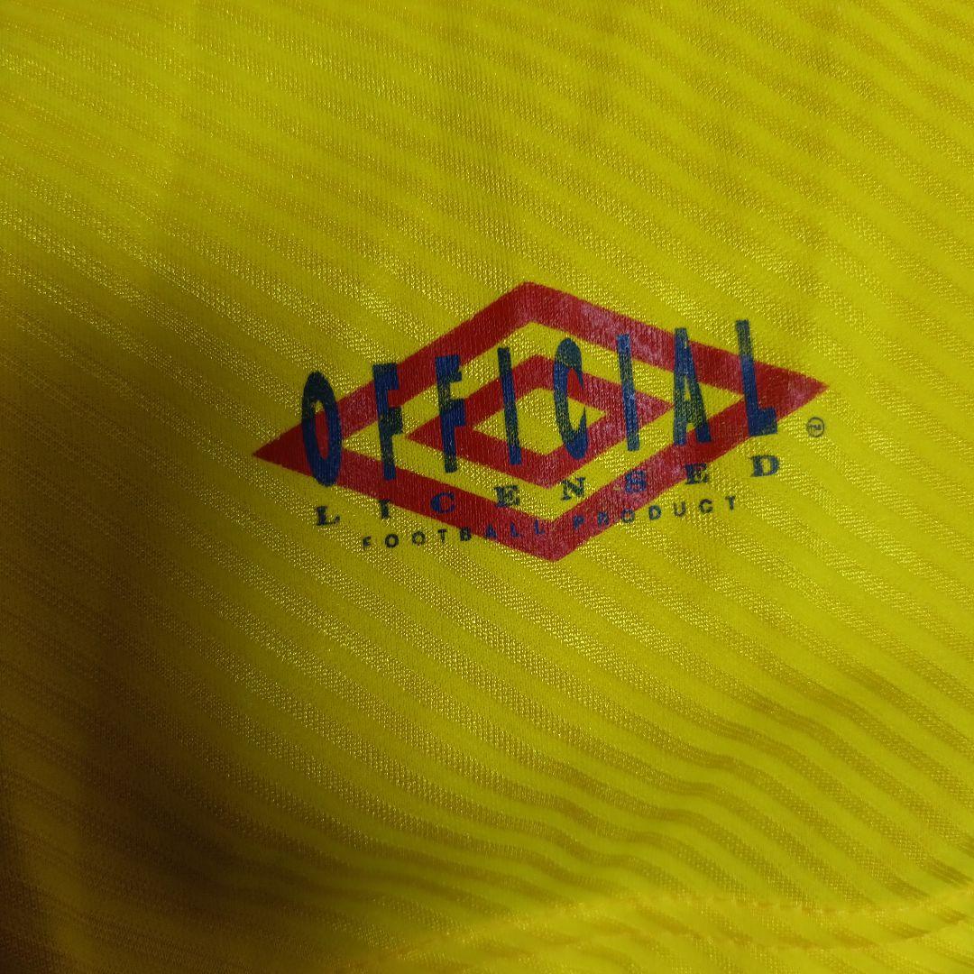 UMBRO アンブロ ブラジル CBF サッカーイエローユニフォーム 90s