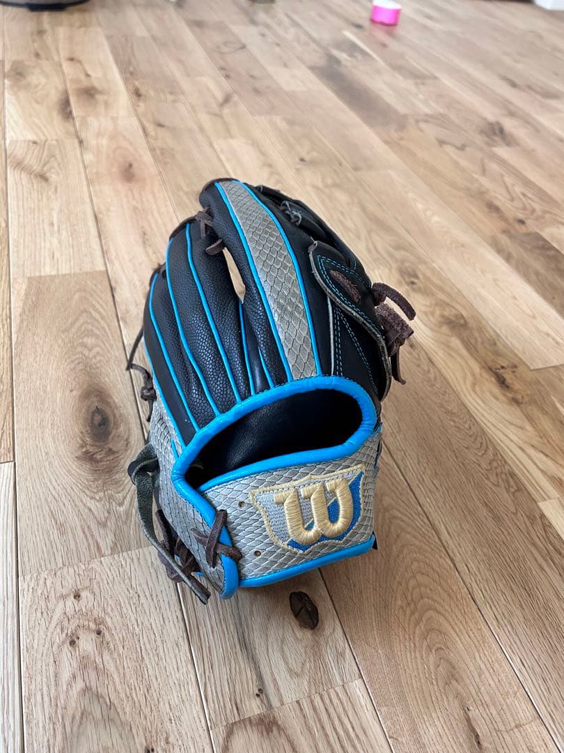 Wilson ウィルソン　軟式　外野手　グローブ　小指2本