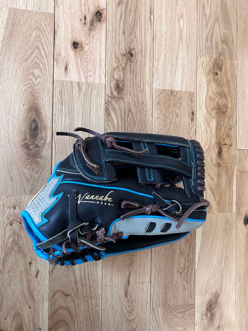 Wilson ウィルソン　軟式　外野手　グローブ　小指2本