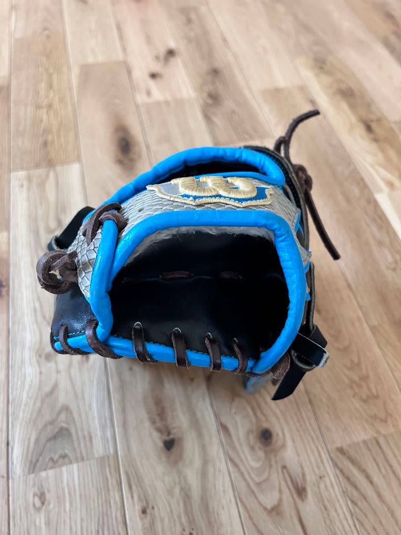 Wilson ウィルソン　軟式　外野手　グローブ　小指2本