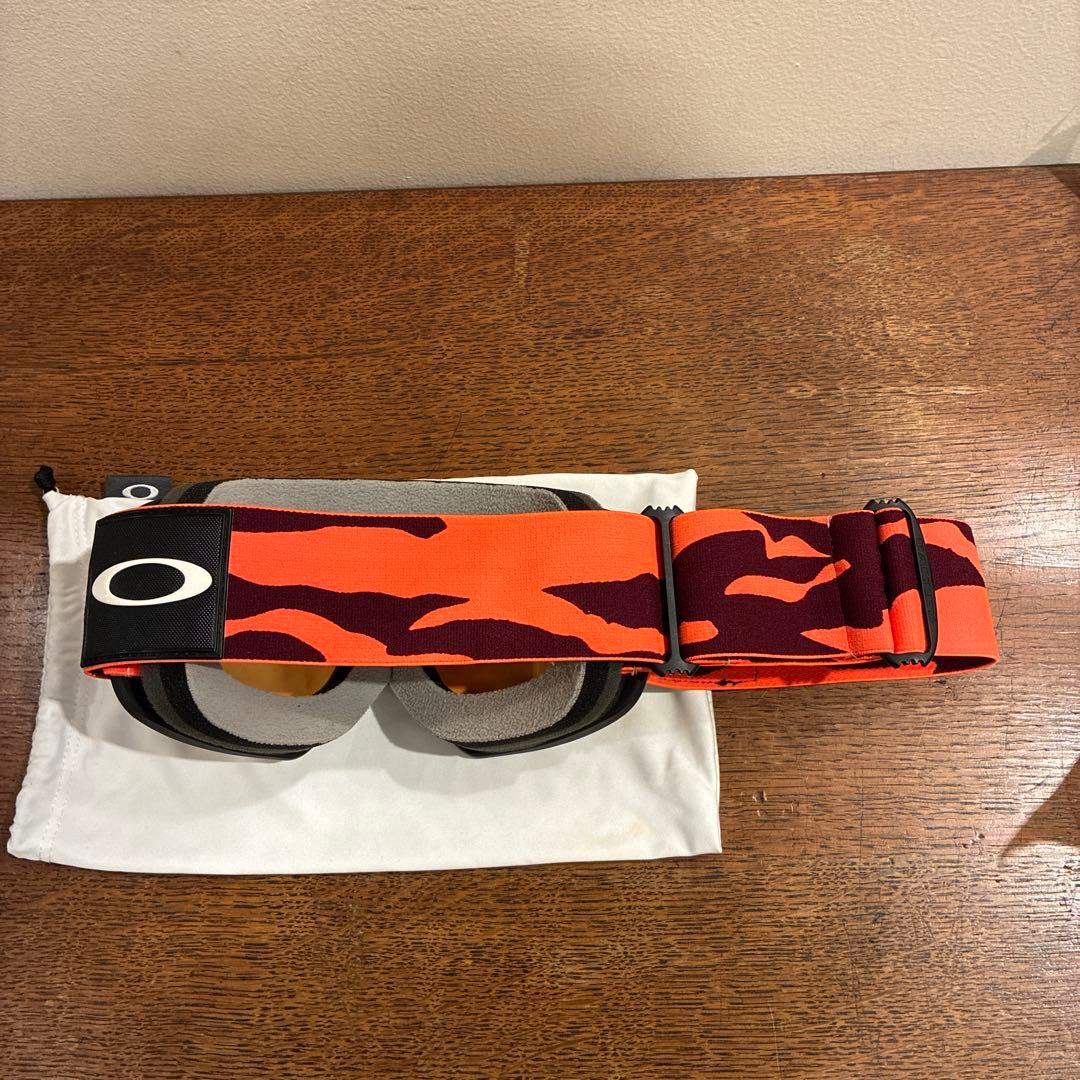 OAKLEY オレンジレンズ ゴーグル ミラーレンズ付き収納袋付き