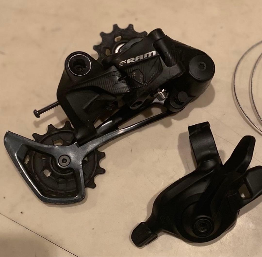 SRAM EAGLE SX シフターとディレイラー