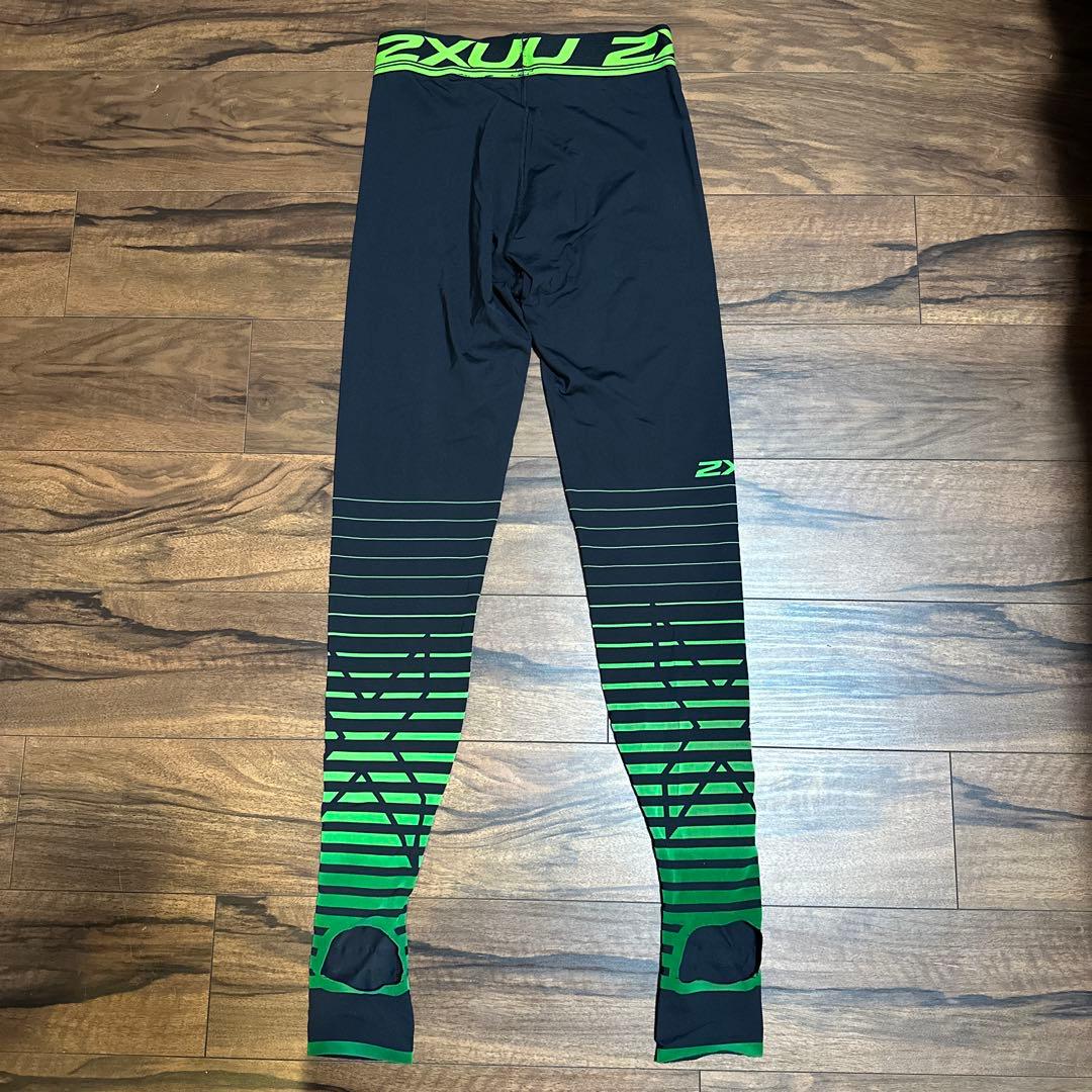 2XU リカバリータイツ　Lサイズ ブラック/グリーン