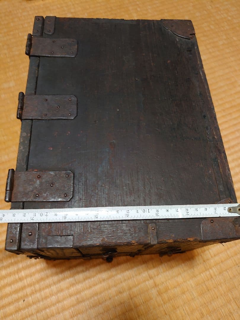 江戸時代 銭箱 入れ物 レトロ アンティーク 希少 インテリア レア