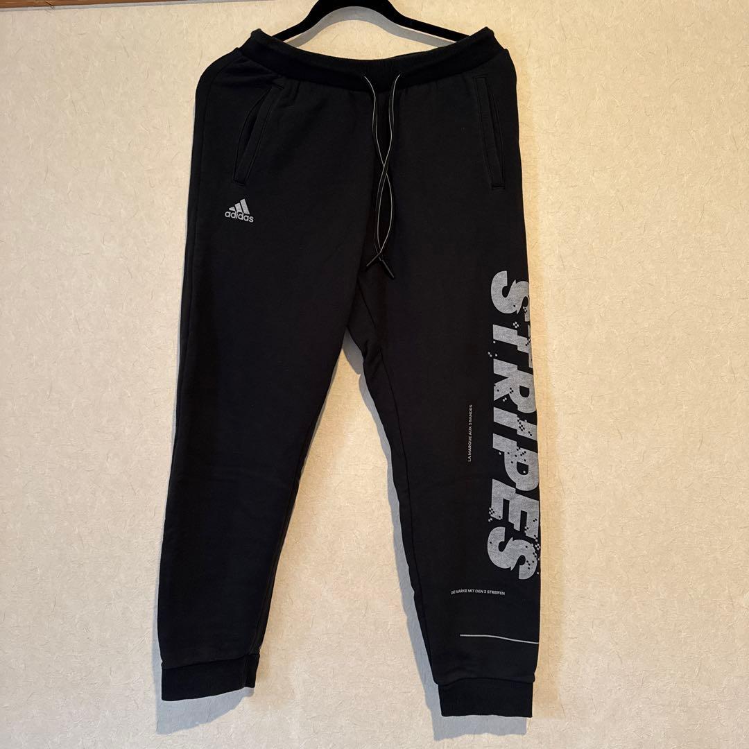 アディダス　セットアップ　メンズLサイズ　THREE STRIPES ロゴ