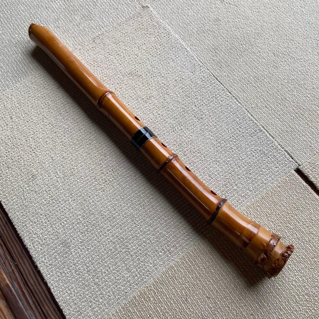 246尺八一尺八寸管　精華銘ニ印