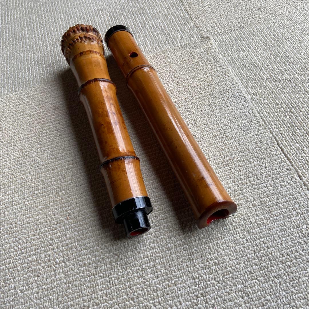 246尺八一尺八寸管　精華銘ニ印