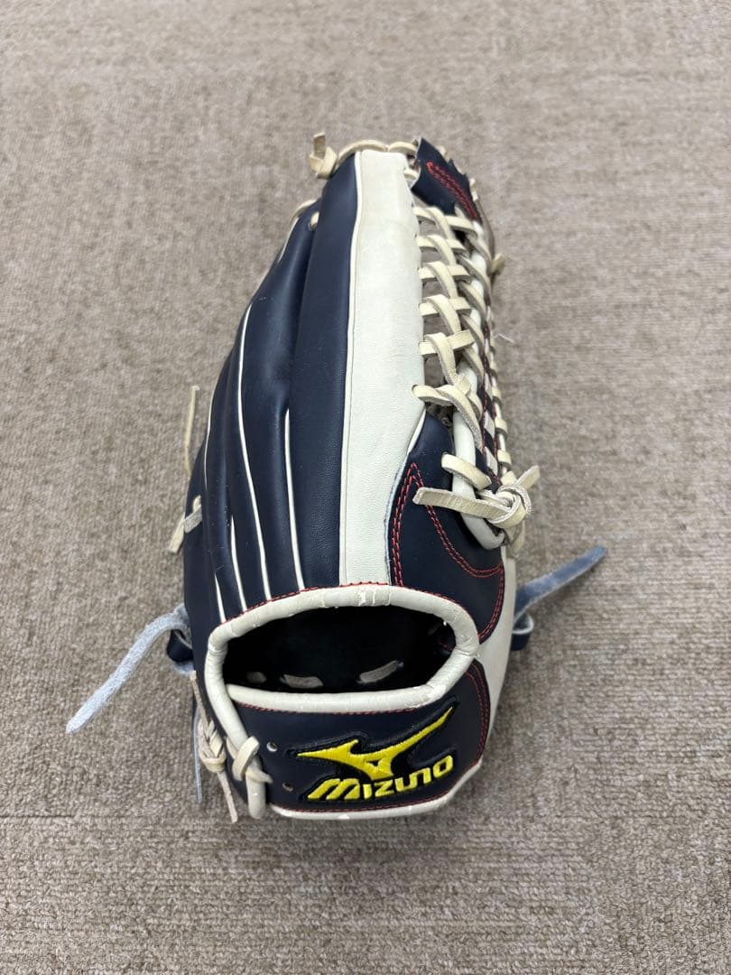 【美品】ミズノ MIZUNO ワールドウィン 軟式グローブ 外野手用 希少カラー