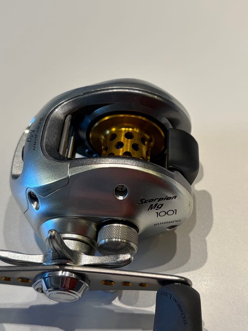 SHIMANO 04 Scorpion Mg 1001 ロングハンドル交換済
