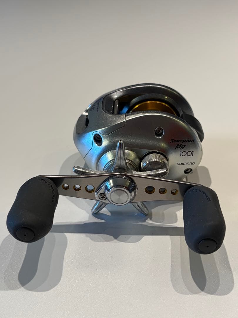 SHIMANO 04 Scorpion Mg 1001 ロングハンドル交換済