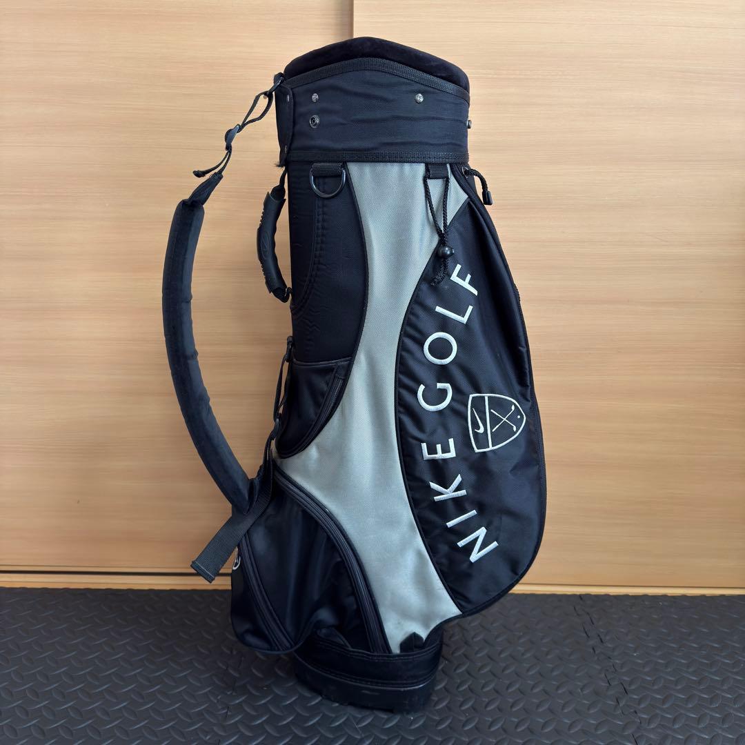 NIKE GOLF ナイキゴルフ 自立式 5分割 キャディバッグ ブラック 廃盤