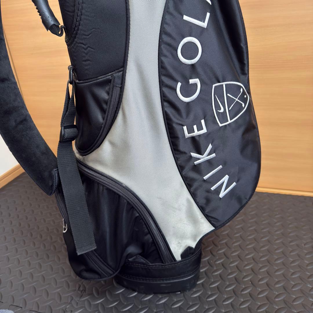 NIKE GOLF ナイキゴルフ 自立式 5分割 キャディバッグ ブラック 廃盤