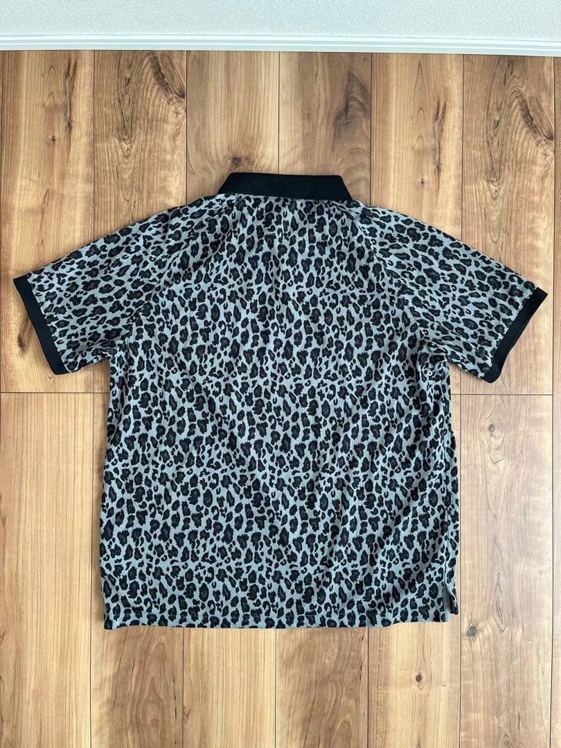 【美品】ジョーダンDri-FIT スポーツ ゴルフポロシャツ ヒョウ柄