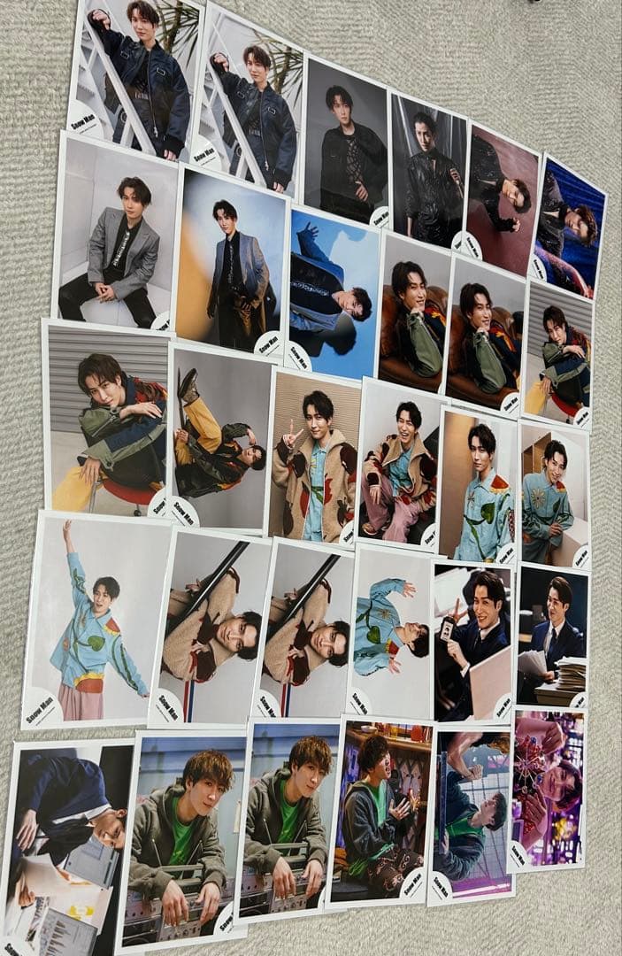 Man 渡辺翔太 公式写真 547枚まとめ売り