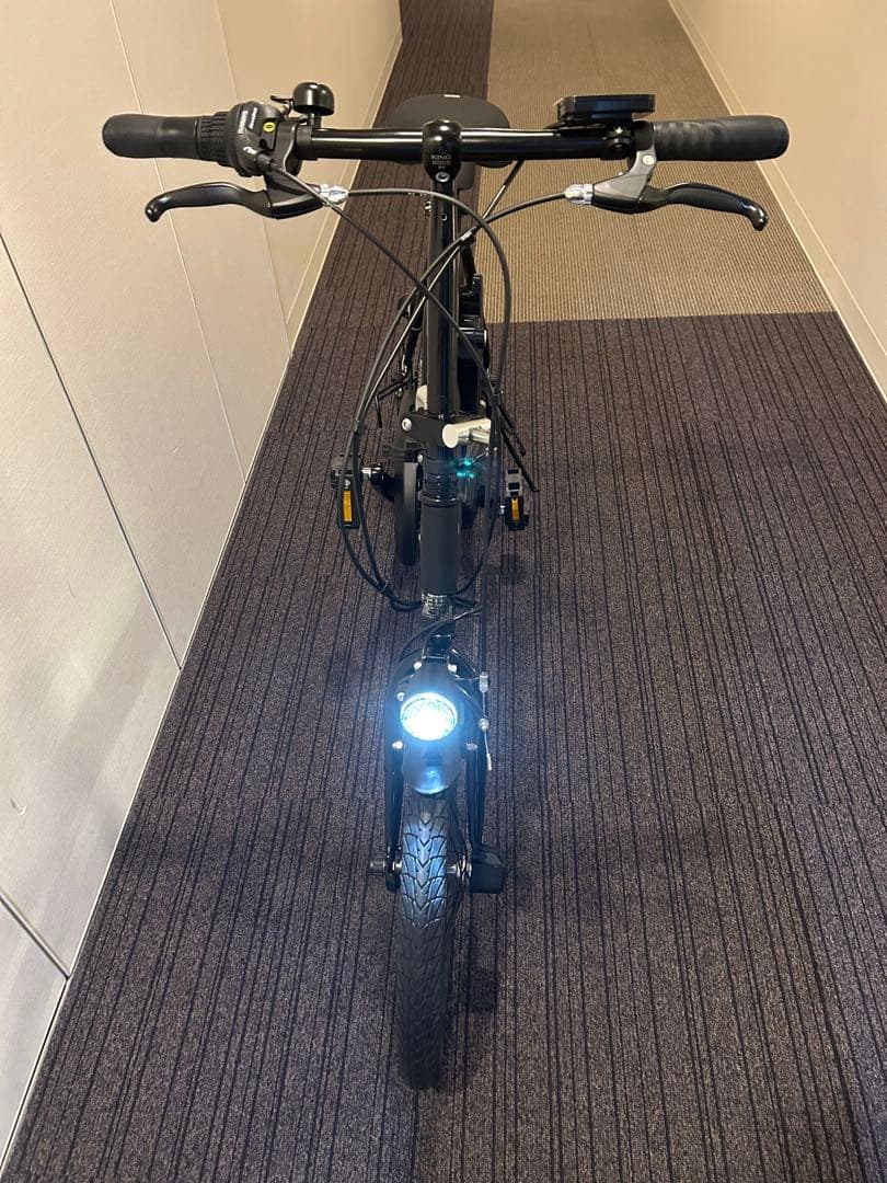 2回のみ使用◆Panasonic オフタイム　折りたたみ自転車 電動アシスト