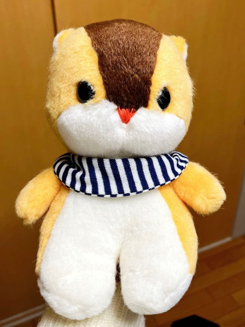 【 希少 】 小峰玩具製作所 りす ぬいぐるみ 国産 レトロ ファンシー リス