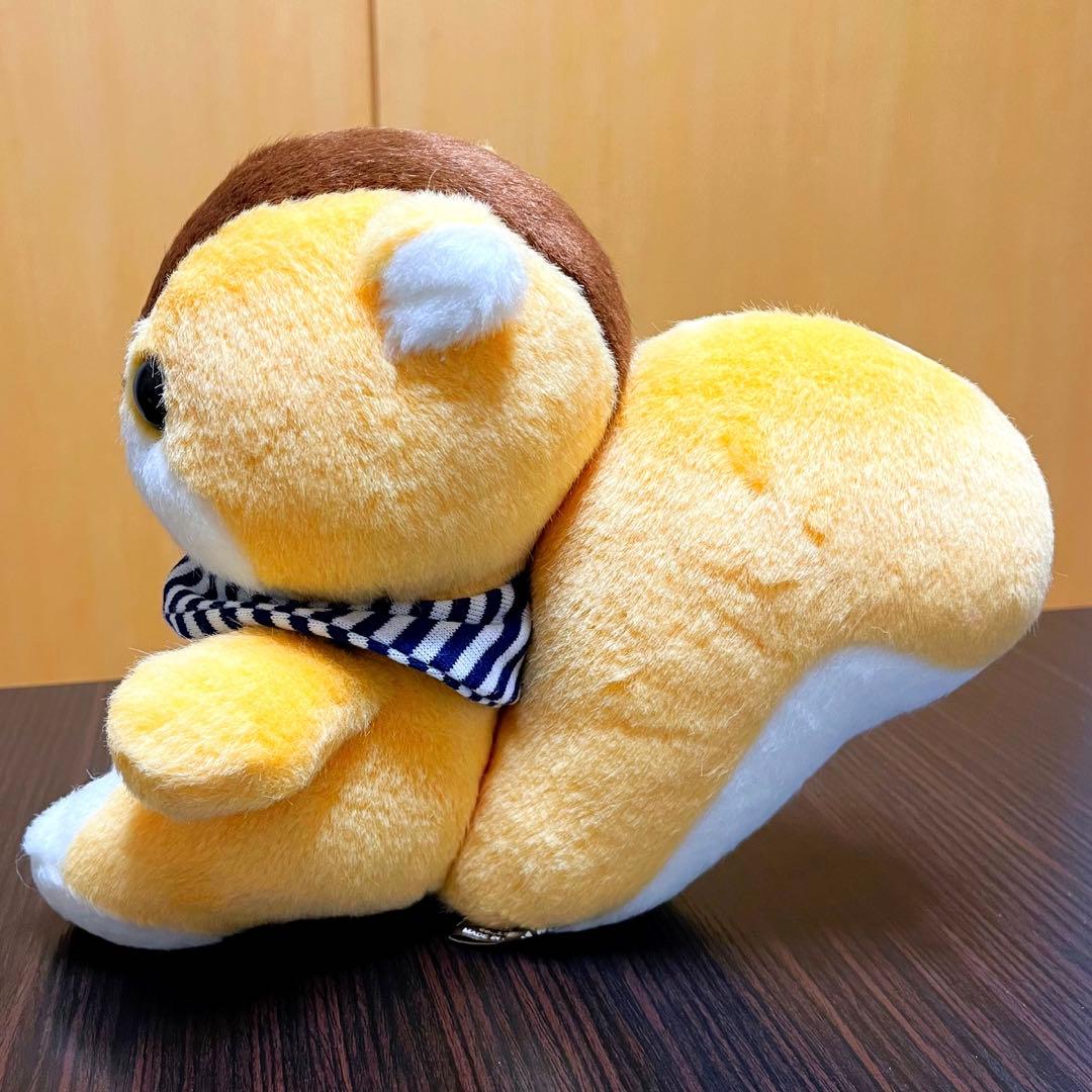 【 希少 】 小峰玩具製作所 りす ぬいぐるみ 国産 レトロ ファンシー リス
