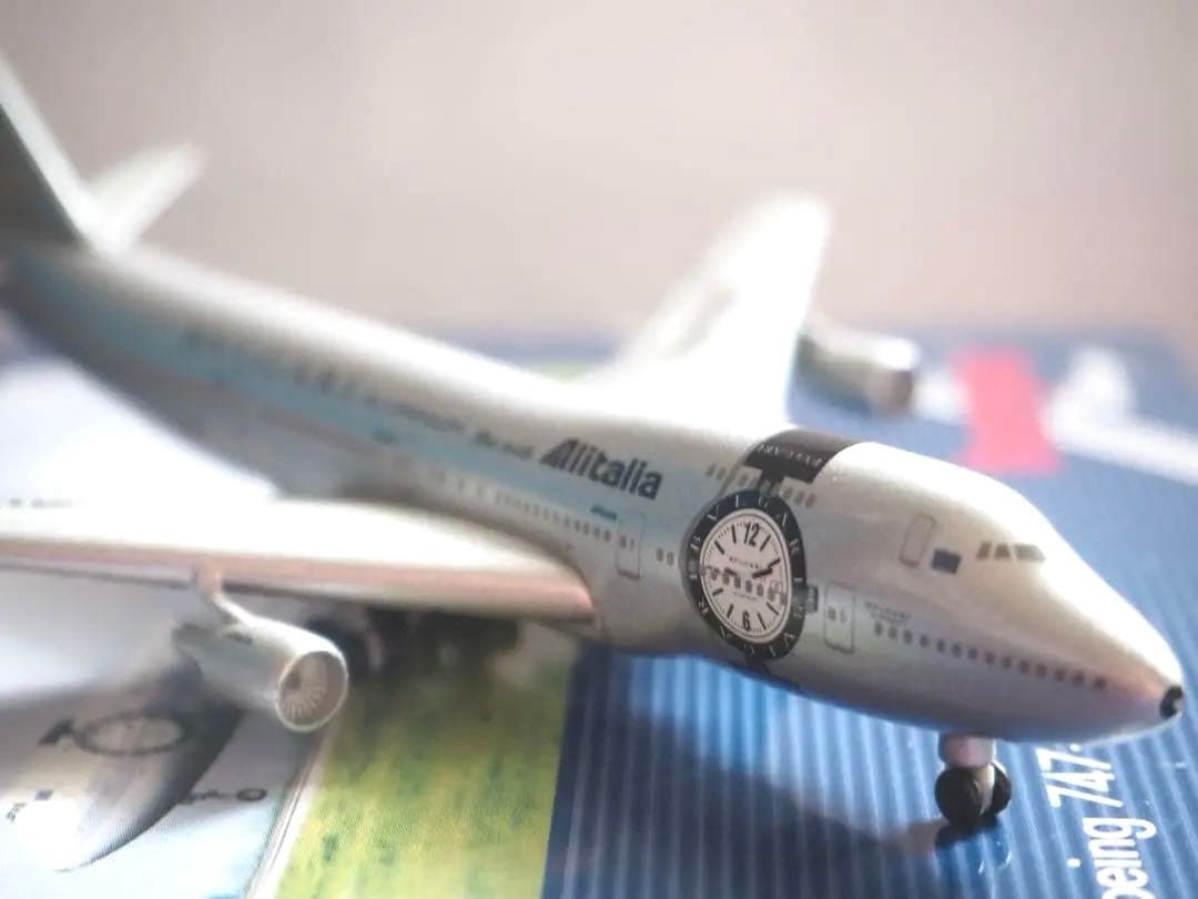 herpa アリタリア航空 1/500 B747-200 Bulgari塗装