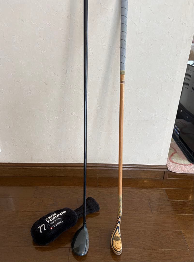 キャスコUTと木製UT(パーシモン)